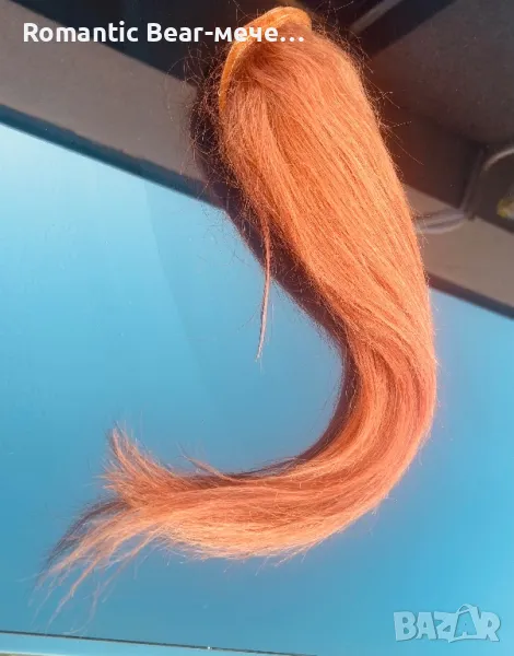 Опашка естествена коса, снимка 1
