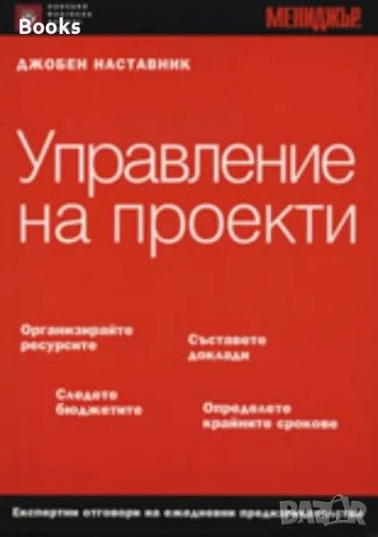 Управление на проекти - джобен наставник, снимка 1