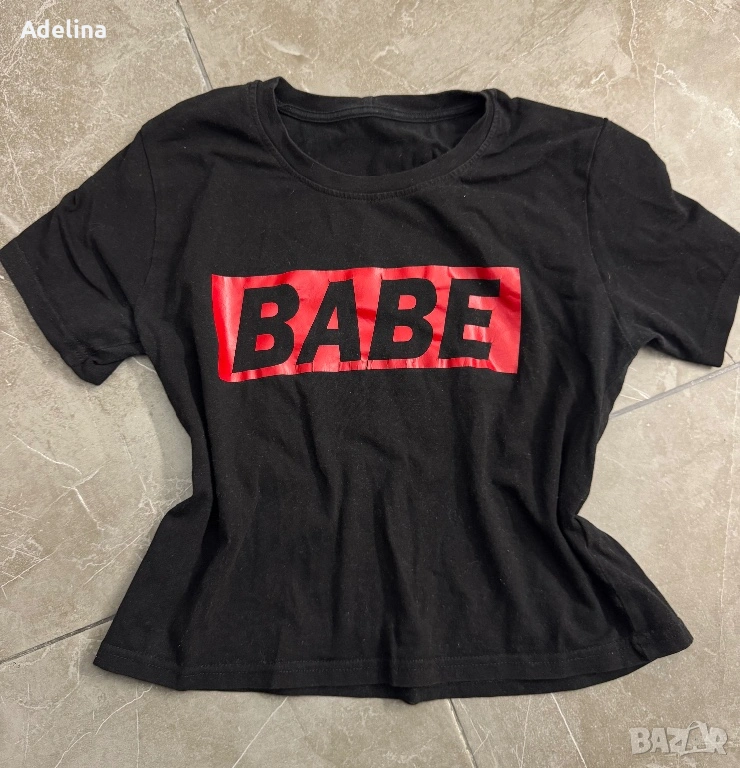 Тениска с щампа, снимка 1