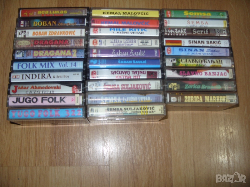 Аудио касети - 305 броя за 300лв, снимка 1