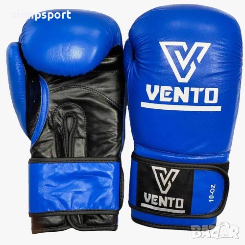Боксови ръкавици VENTO, Изработени от естествена кожа, 10 OZ (31070403) нови , снимка 1