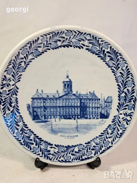 холандска декоративна порцеланова чиния   22/2, снимка 1