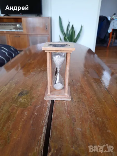Стар пясъчен часовник БГА Балкан,Балкантурист, снимка 1