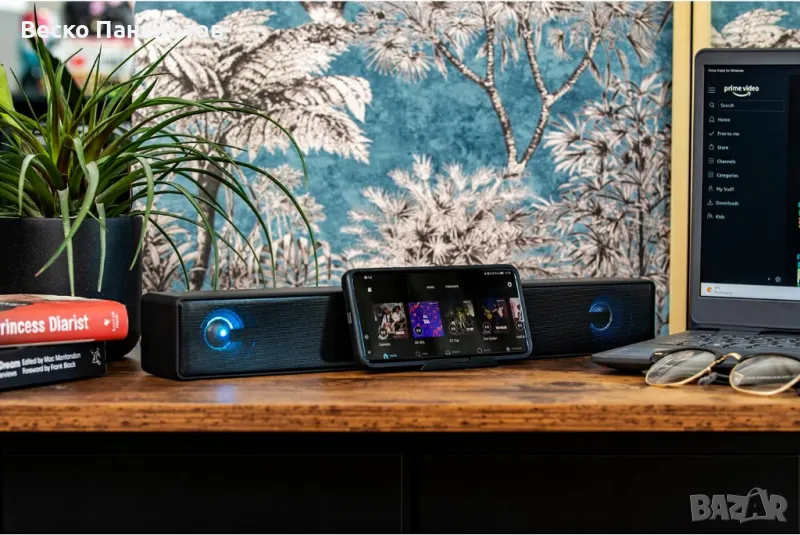 Groov-e Soundbar 20W - Преносима Bluetooth звукова лента с USB, снимка 1