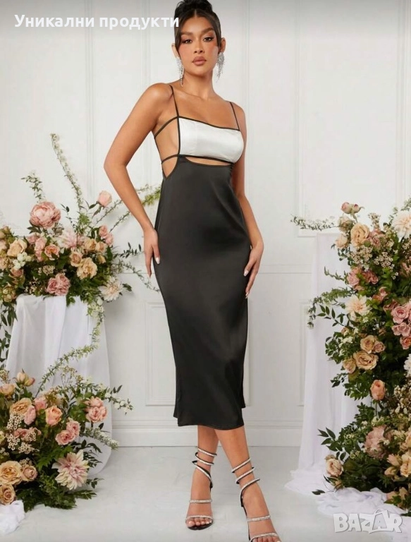 Елегантна рокля Old money, снимка 1