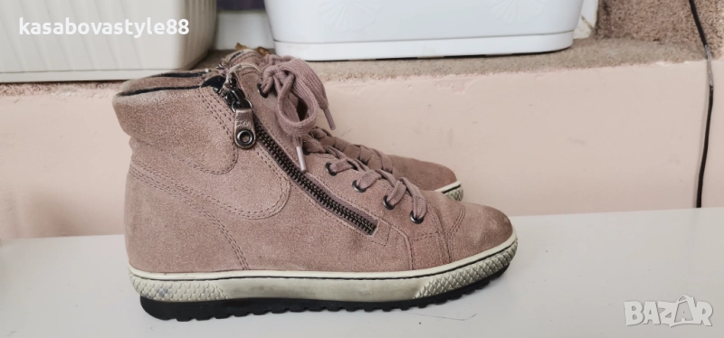 Боти Gabor Естествен велур 36.5н., снимка 1