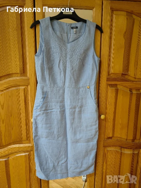 Рокля лен на Кенсол, снимка 1