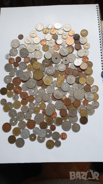 Лот чуждестранни монети -239 броя, снимка 1
