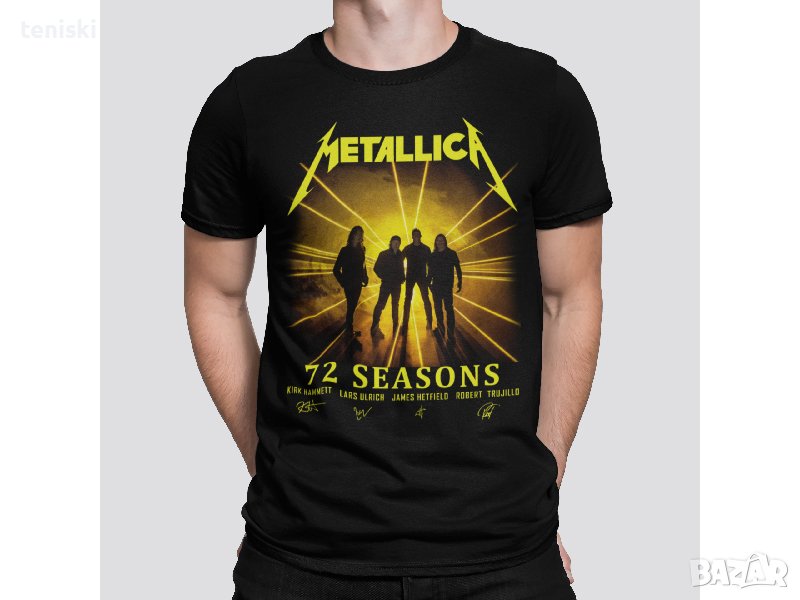 Ново Рок тениска Metallica 72 Seasons Всички размери, снимка 1