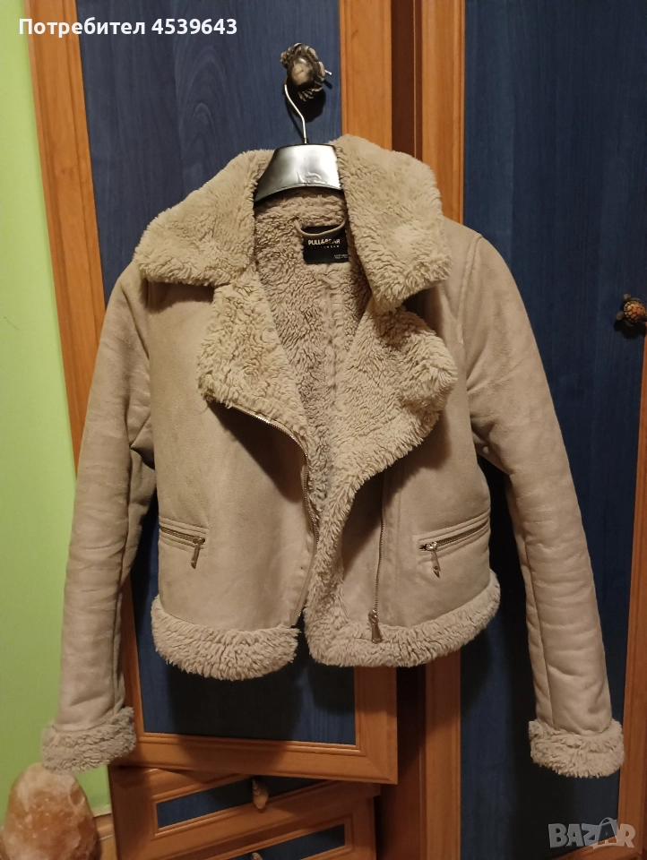 Зимно дамско яке Pull&Bear размер XS, снимка 1
