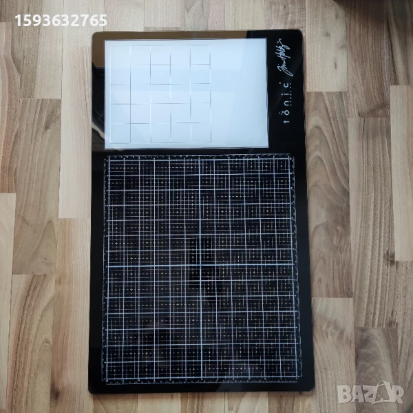 Стъклена работна подложка Tim Holtz, снимка 1