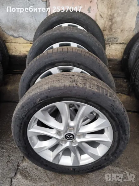 4бр гуми с джанти за MAZDA CX-5 235/55/19, снимка 1