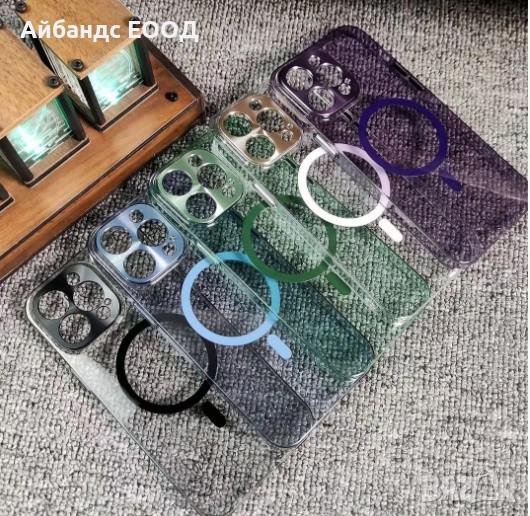 Kалъф със защита за камера и Magsafe iPhone 13/14/15 PLUS, PRO PRO MAX, снимка 1