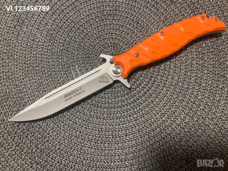 Руски сгъваем нож НОКС Финка-С,  дизайн А.Бирюков, снимка 1