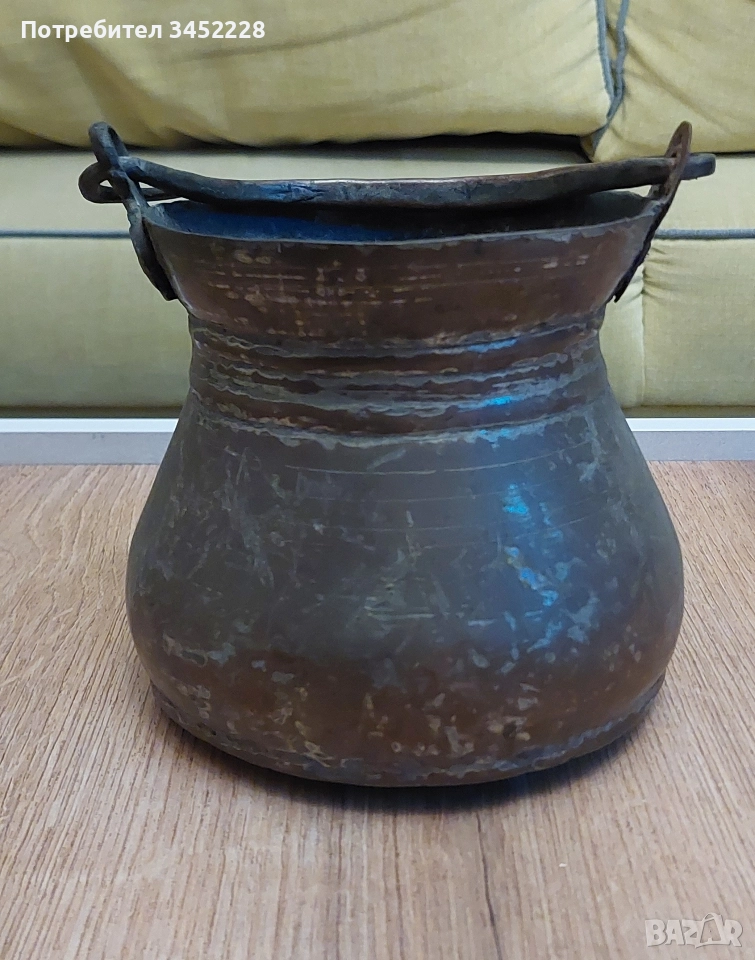 бакърче медно за ценители , снимка 1