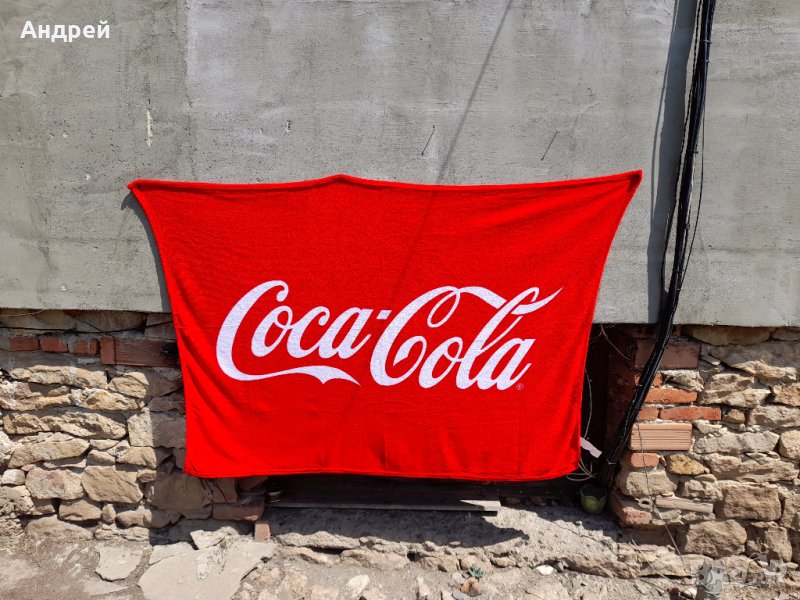 Плажна кърпа,Хавлия Кока Кола,Coca Cola, снимка 1