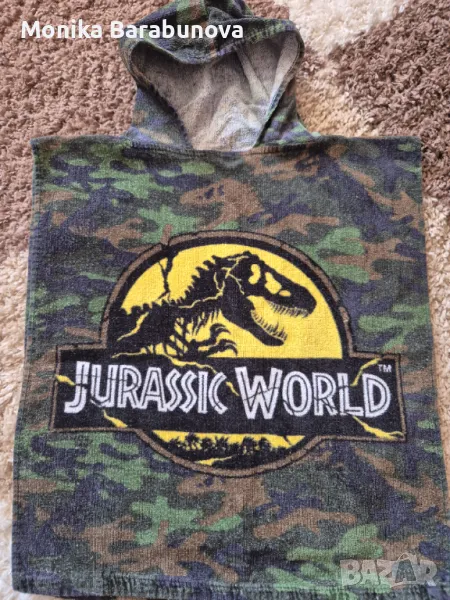 Халат тип пончо Размер 5-7 години , снимка 1