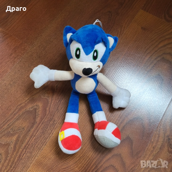 Плюшени кукла Соник, неразличима от нова, снимка 1
