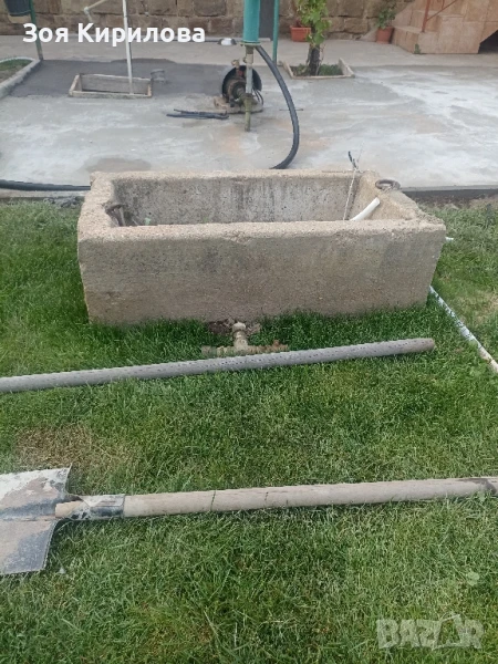 Циментово корито, снимка 1