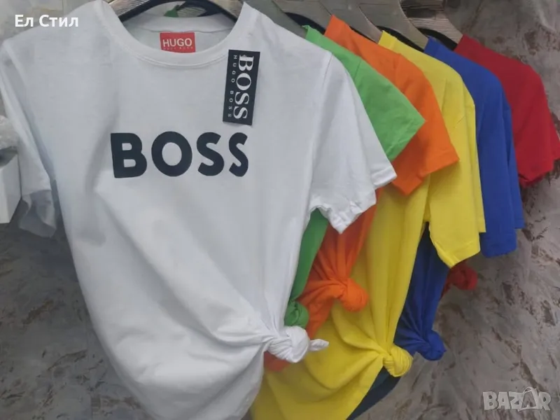 ⭐️Дамски и мъжки тениски.Цена 27.00лв.Лого DTF ПЕЧАТ
.Не се напуква и цепи., снимка 1