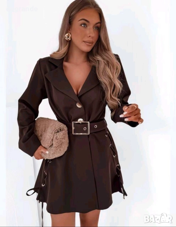 Стилна Дамска рокля, снимка 1