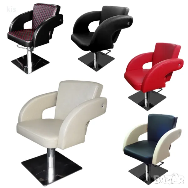 Фризьорски стол, модел М1001 - разнообразие от цветове, снимка 1