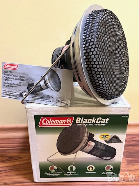 Печка с каталитично горене за палатка Coleman BlackCat., снимка 1