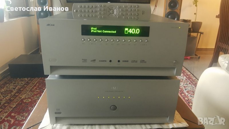  Arcam fmj 888& Arcam fmj p7 Аркам процесор и крайно стъпало комплект!, снимка 1