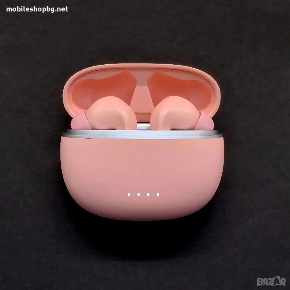 безжични слушалки розови , снимка 1