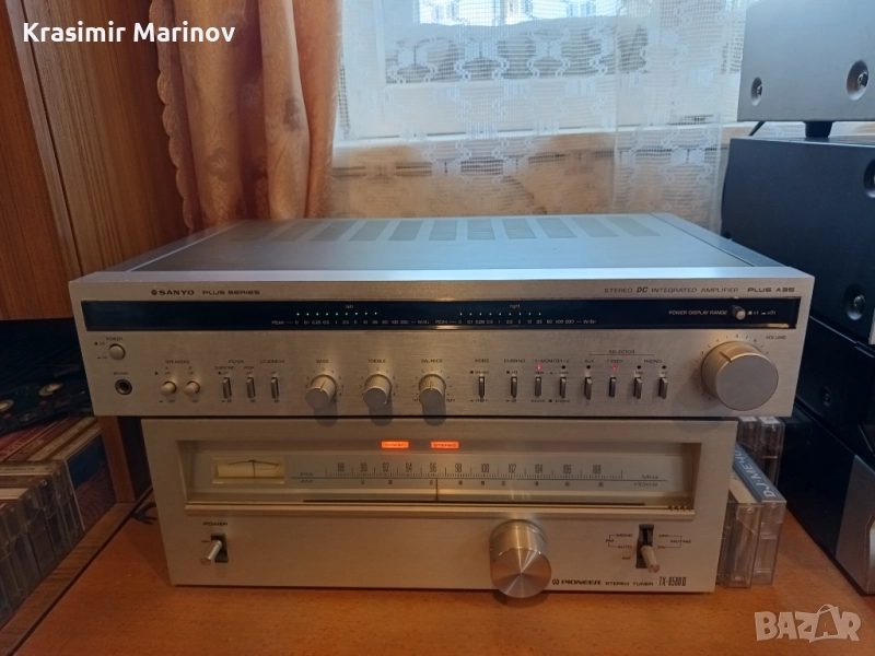 sanyo plus series A-35 * Японски усилвател работещ*, снимка 1