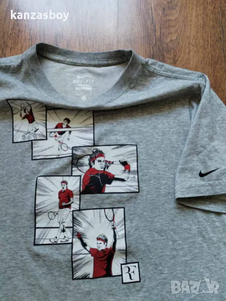 nike rafa nadal - страхотна юношеска тениска 158-170см., снимка 1