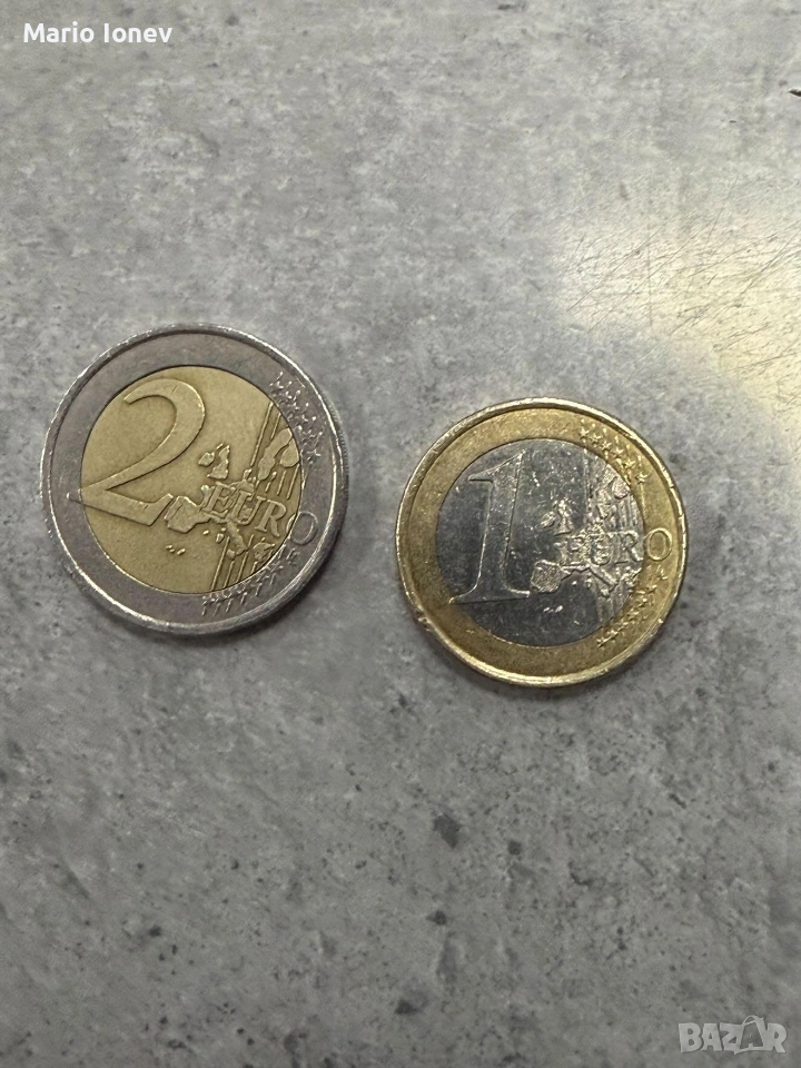 Френски евро монети със дървото на живота 2001, снимка 1