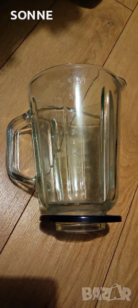 Стъклена немска кана за блендер/Стъклена чаша 1,5 литра, снимка 1