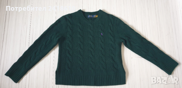 POLO Ralph Lauren Cable Wool / Cashmere Knit Womens Size M НОВО!  ОРИГИНАЛ! Дамски Пуловер, снимка 11 - Блузи с дълъг ръкав и пуловери - 52584616