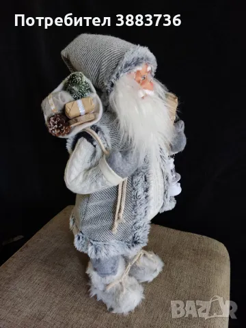 Дядо Коледа 65 см.,нов!, снимка 7 - Декорация за дома - 47589002