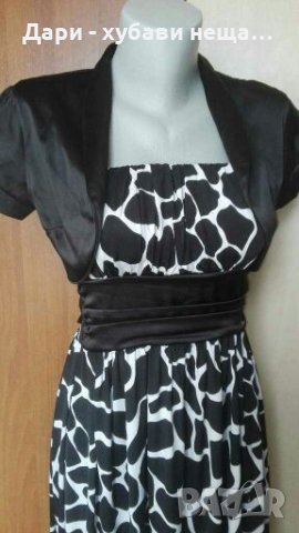 Рокля и болеро 👗🍀XS,S,S/M👗🍀арт.3065, снимка 2 - Рокли - 34006665