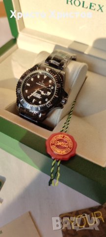 Новогодишна промоция!Мъжки луксозен часовник Rolex Submariner , снимка 6 - Мъжки - 41513222