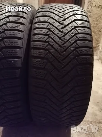 Продавам 2 броя зимни гуми 195.55.16 на 1 сезон дот 2021 Hankook , снимка 2 - Гуми и джанти - 55719559