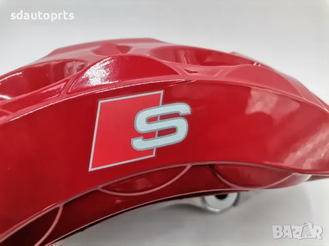 К-т Нови Червени Спирачни Апарати Audi S4 8W B9 S5 F5 350mm , снимка 6 - Части - 48042516