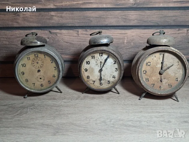 Лот Стари Будилници за части реставрация Юнгханс Густав Бекер
