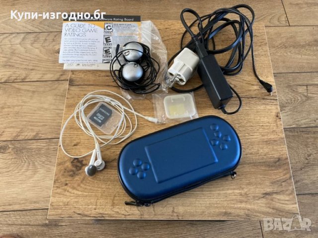 Sony PSP модел psp-1001 с хак , кутия , слушалки и др, снимка 2 - PlayStation конзоли - 39198858