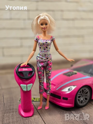 Комплект Барби Кола на мечтите с дистанционен контрол, снимка 3 - Кукли - 50886326