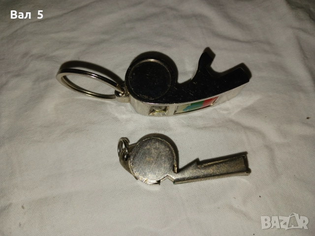 Стари метални , реферски свирки , свирка - отварачка, снимка 5 - Антикварни и старинни предмети - 52938486