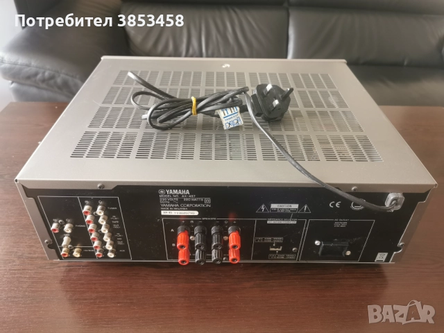 Усилвател Yamaha ax-497, снимка 6 - Ресийвъри, усилватели, смесителни пултове - 52806833