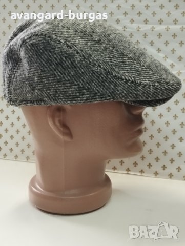 Мъжка шапка каскет,лукс - 15 avangard-burgas , снимка 2 - Шапки - 44242506