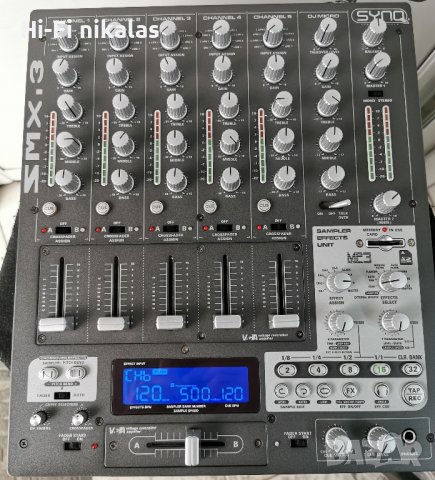 професионален мишпулт смесител миксер SYNQ SMX.3