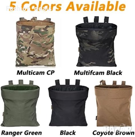 Нова Тактическа Сгъваема чанта за Къмпинг катерене туризъм екипировка, снимка 5 - Спортна екипировка - 41851832