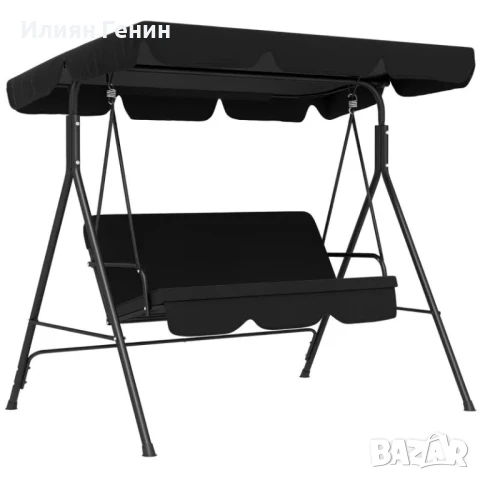 Outsunny 3-местна градинска люлка, 172 см x 110 см x 153 см, , снимка 5 - Градински мебели, декорация  - 51323462