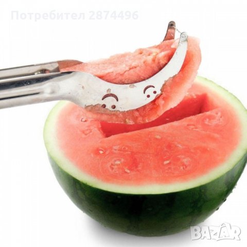 1510 Удобен и практичен нож за рязане на диня, снимка 3 - Други стоки за дома - 34639681