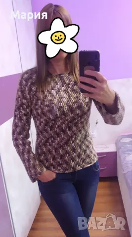 ръчно плетена блуза
